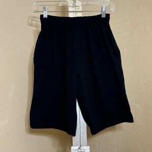 Fruit of the Loom Black Athletic Shorts High-Waisted Comfortable Sz Small